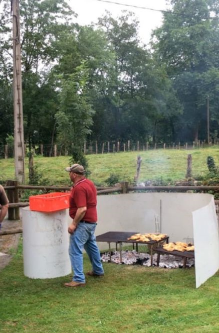 Parrillada en El molín de Fraynoquiso